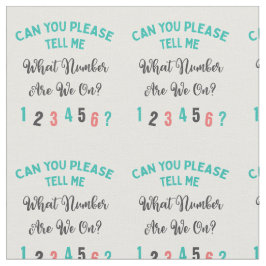 Grappige Bunco Speler Novelty Patroon Roze, Grijs, Stof