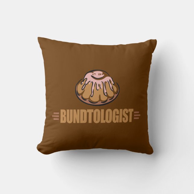 Grappige Bundt Cake Kussen (Voorkant)