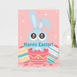 GRAPPIGE BUNNY EASTER KAART