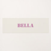 Grappige bunny kinder yoga mat (Achterkant (horizontaal))