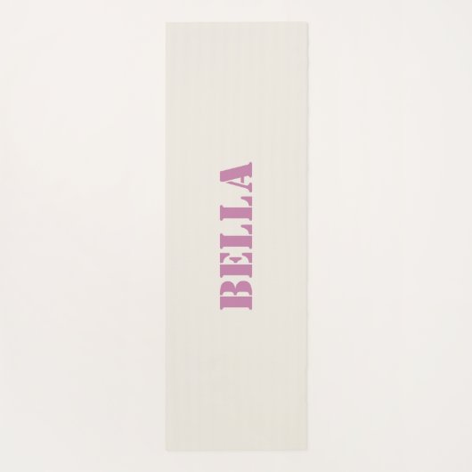 Grappige bunny kinder yoga mat (Achterkant)