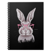 Grappige Bunny Schattigee Familie Cadeaus Pasen Notitieboek (Voorkant)