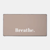 Grappige bureau mat kantoor humor gewoon ademen (Voorkant)
