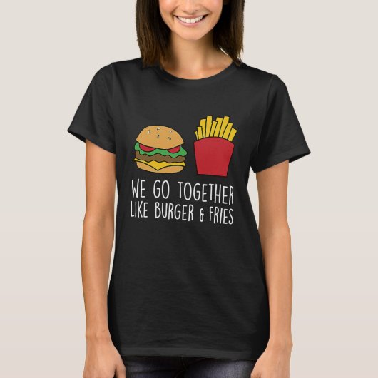 Grappige Burger Quote Hamburger Cheeseburger Lover T-shirt (Voorkant)