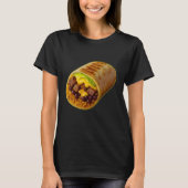 Grappige burrito voor foodies t-shirt (Voorkant)