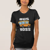 Grappige bus baas school buschauffeur t-shirt (Voorkant)