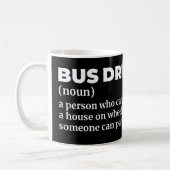 Grappige Buschauffeur Definitie Koffiemok (Links)