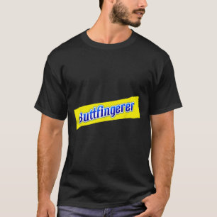 Grappige Buttvingeraar Ongepast Offensief Volwasse T-shirt