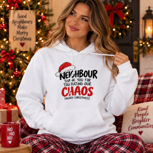 Grappige Buurman Kerst Grappig Vakantie Cadeau Hoodie