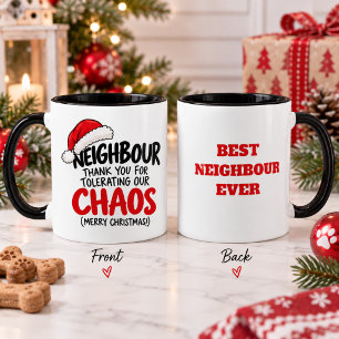 Grappige Buurman Kerst Grappig Vakantie Cadeau Mok