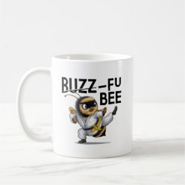 Grappige Buzz-Fu Bee Martial Arts Koffiemok