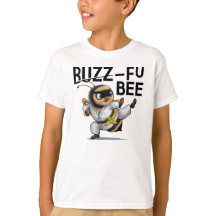 Grappige Buzz-Fu Bee Martial Arts