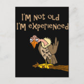 Grappige Buzzard zegt dat ik niet oud ben Ik ben E Briefkaart (Voorkant)