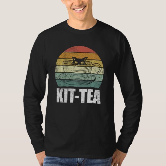 Grappige Ca Kit Thee Grappige Kat Liefhebber Leuke T-shirt (Voorkant)