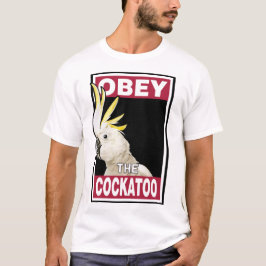 Grappige Cacatua Cockatoo - Vogelkunst T-shirt