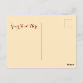 Grappige Cactus Bruid Briefkaart (Achterkant)