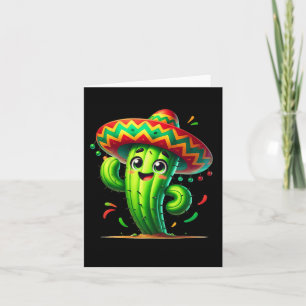 Grappige Cactus Cinco De Mayo Jongens Peuter Kinde Kaart