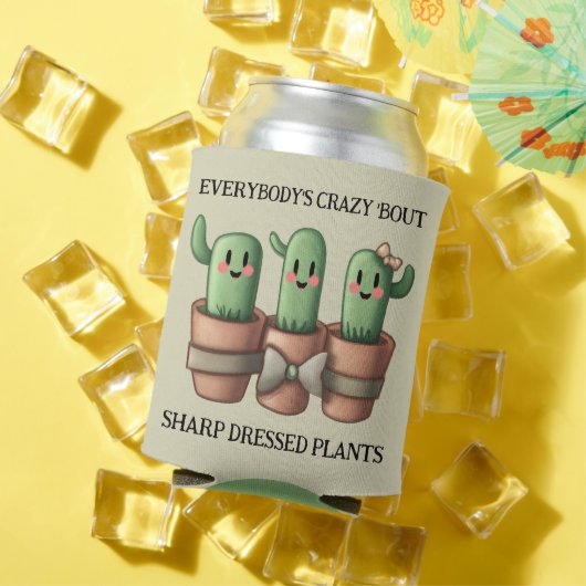 Grappige cactussen Iedereen is gek over scherp ... Blikjeskoeler (Insitu Zomer)