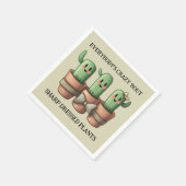 Grappige cactussen Iedereen is gek over scherp ... Servet (Hoek)