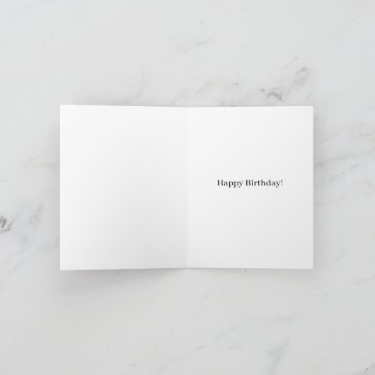 Grappige cadeau grap Verjaardag Kaart (Binnen)