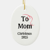 Grappige cadeau naaien quilters Pricks in de werel Keramisch Ornament (Achterkant)