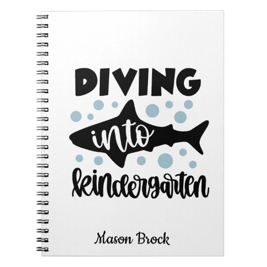 Grappige cadeau notitieboek voor kleuters (Voorkant)