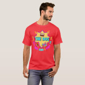 Grappige cadeau retro disco jaren 90 t-shirt (Voorkant volledig)