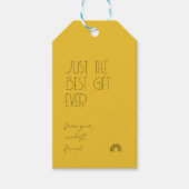 Grappige cadeaubijsluiter cadeaulabel (Voorkant)