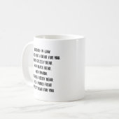 Grappige cadeaumok voor zwager koffiemok (Voorkant links)