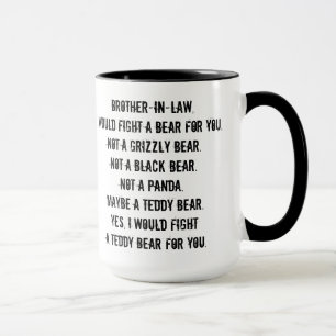 Grappige cadeaumok voor zwager mok