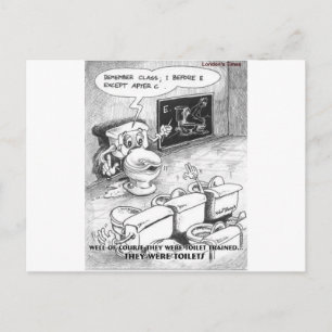 Grappige cadeaus en verzamelobjecten voor zindelij briefkaart