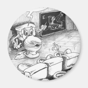 Grappige cadeaus en verzamelobjecten voor zindelij magneet