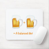 Grappige cadeaus voor bierliefhebbers - kan worden muismat (Met muis)