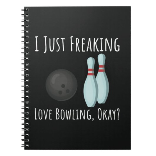 Grappige Cadeaus Voor Bowling Liefhebbers Bowler S Notitieboek (Voorkant)