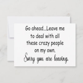 grappige cadeaus voor collega die weggaat bedankkaart