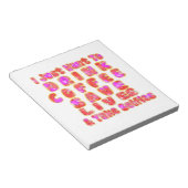 Grappige cadeaus voor koffieliefhebbers notitieblok (Schuin)