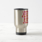 Grappige cadeaus voor koffieliefhebbers reisbeker (Center)