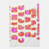 Grappige cadeaus voor koffieliefhebbers theedoek (Verticaal)