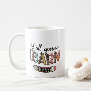 Grappige cadeaus voor leraren, vandaag gaan jullie koffiemok