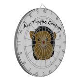 Grappige cadeaus voor luchtverkeersleiding. dartbord (Voorkant Links)
