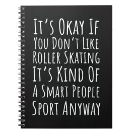 Grappige Cadeaus Voor Rollerbladers Schaats Schaat Notitieboek