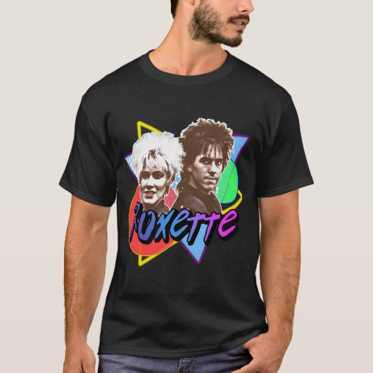 Grappige Cadeaus Voor Roxette Pop Rock 80S Retro S T-shirt (Voorkant)