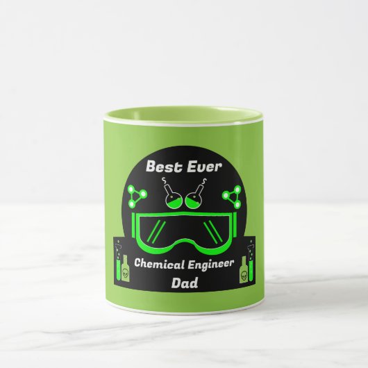 Grappige cadeaus voor scheikundig ingenieurs mok (Midden)