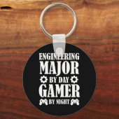 Grappige cadeaus voor technische studenten, ingeni sleutelhanger (Voorkant)