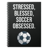 Grappige Cadeaus voor voetballers voor haar team K Notitieboek (Voorkant)