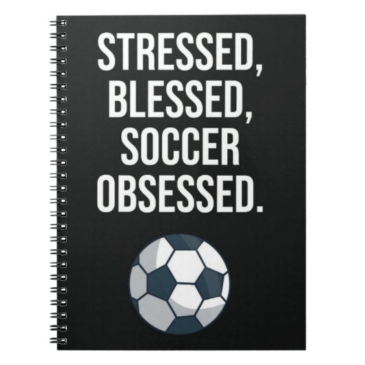 Grappige cadeaus voor voetbalspelers voor haar tea notitieboek (Voorkant)