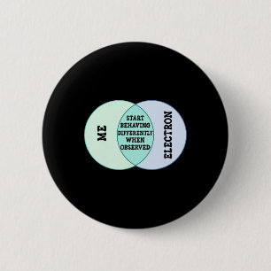 Grappige cadeaus voor wetenschapsleraren en kinder ronde button 5,7 cm