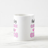 Grappige Cafeïne en Chaos Koffiemok (Center)