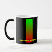 Grappige Caffeïne Niveau Indicator Morfende Koffie Magische Mok (Links)