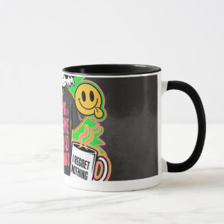 Grappige Caffeïne Quote Mok
